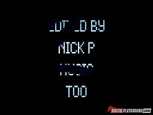 Big ass blonde takes it deep