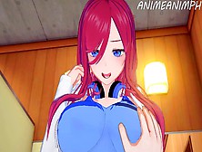 Fucking Miku Nakano From The Quintessential Quintuplets - Hentai Asian Cartoon