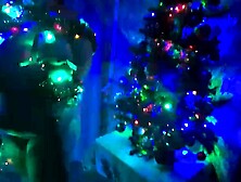 XXXmas, I'm clothed like a Christmas tree and mouthfucked