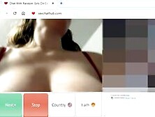 Hot American Milf Flashing Tits and Pussy on Chat