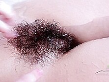 Annabelle Lee Takes A Hot Bath Running The Water Over Her Hairy Furry Bush And Through Her Lush Clit And Pussy Lips