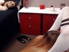 Pleasant Evening Plans: Amateur Lesbian Webcam Fun