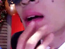 Pleased Recent Year! The cute French-Oriental twink Jon Arteen jerks off, ejaculates into a glass, and drinks his own sperm