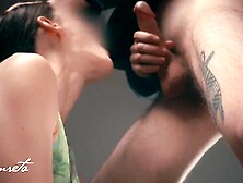 Mouthfuck Ends Up With A Soaked Throatpie - Amateur Lanreta