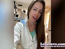 Amatuer Pornstar Sex Adventures Of Anal Toy Rod Rates Funny Blooper Nude Twerk Ass Shaking & Stockings & More - Lelu Love