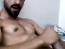 Big-Cock Turkish Hunk Cums On Webcam