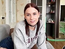 Russian girl lost at cards and got fucked