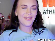 Curvaceous College Slut - Step-Mother's Daughter Fucked By Two Guys