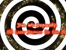 Dive Into Depravity: Old Loser Devours His Own Filth