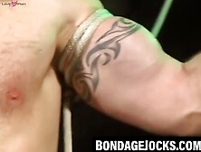 Bondage Babe Fucked Hard With Rope And Blindfolded By Dominant Older Man