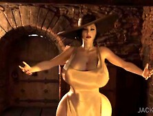 dinner-at-castle-dimitrescu- Jackerman resident evil