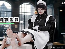 (DG)Maid foot tickle