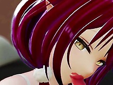 Yukihana Lamy Blowjob Creampie Hentai Vtuber Hololive Mmd 3D Crimson Hair Color Edit Smixix