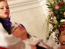 Tarra White And Her Friends Use Strapon And The Maid