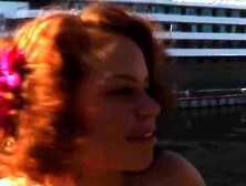 Oriental Maid Dress Wild Hard Screw and Breasty Redhead Sucking