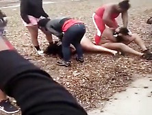 Black Women Fighting Till Bare Skin