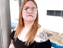 PutaLocura - Chubby Colombian with a huge rear-end Alice Foxy sucks Torbe's milk in Caught