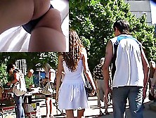 Unforgettable Street Upskirt Flash