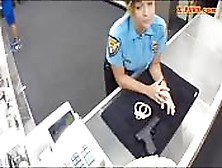 Latin Police Officer Pounded By Pawn Guy