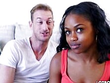 Pretty Fat Booty Ebony Amilian Kush Interracial Fuck