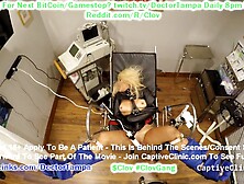 $CLOV Troubled Hispanic Teenie Alexandria Jane Committed by Parents for Hysteria Cure by Doctor Tampa