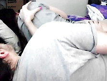 Quickie with the neighbor's hot cougar wife leads to a steamy orgasm!