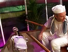 Anaya Leon Pirate: Blowjob,  Doggy & Cowgirl Porn