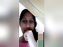 Today Exclusive- Cute Look Sri Lankan Girl Showing Her Boob And Pussy Fingering On Video Call Part 3