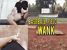 Wank At The Baseball Field + Pissing At The Pond Of A Golf Course