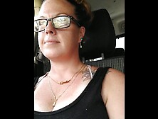 I'm Shy But,  I Video Myself Lifting Up My Skirt and Teasing You With My Panties,  While In Car