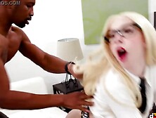 Blonde cunt with mouth Kenzie Reeves is working as a assistant to