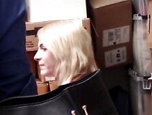 Fallon Love receives cum from officer's cock