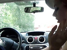 Slutty Italian Amateur Gets Facial Cumshot After Outdoor Fuck