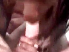 Black Skinny Chick Loves Sucking Cock