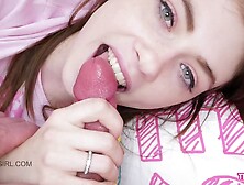 Hot romantic teen girl pussy licking
