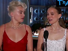 Florence Pugh Sexy Scene  In The Golden Globe Awards