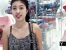 Cute Asian Petite Loves How This Wet And Long White Cock