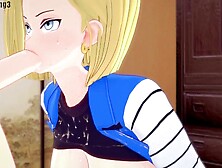 Number 18 comes to visit me without krillin knowing | Dragon Ball Z | Cartoon