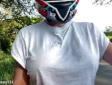 My favourite DiDi customer notices I'm not wearing a brassiere and puts his hands in my pants