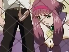 Extreme sex passion of lewd anime schoolgirl