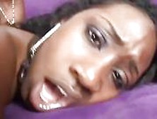 Ebony Whore With Big Tight Ass Gives Big Dick A Blowjob