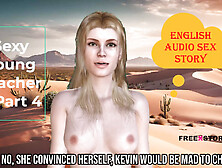 English Sex Story - Sexy Young Teacher - Part 4 With Subtitle