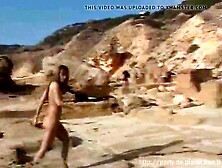 Nudist Hotty Caught Accidental Erection From Man at Stripped Beac