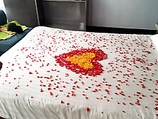 Tamil new married couples honeymoon celebration in private hotel