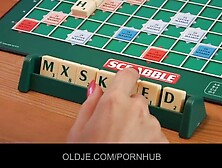 Lovely teen is playing with an Old cock