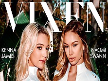 Nice Naomi Swann And Kenna James - Ffm Movie - Vixen