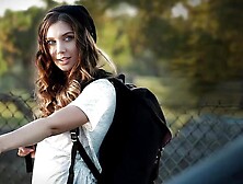 Hot teenager getting creampied