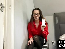 Amateur Real Sph Mocking Worthless Cock