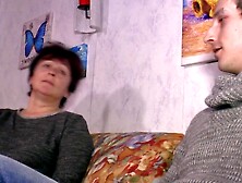 Older boss fucks her young trainee privately