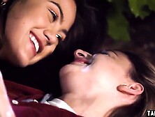 slim barely legal lesbians casey calvert and kenna james eating each